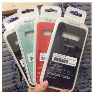 Ốp lưng Silicone Cover cho Galaxy S10/ S10 Plus - ốp lưng màu chống bẩn