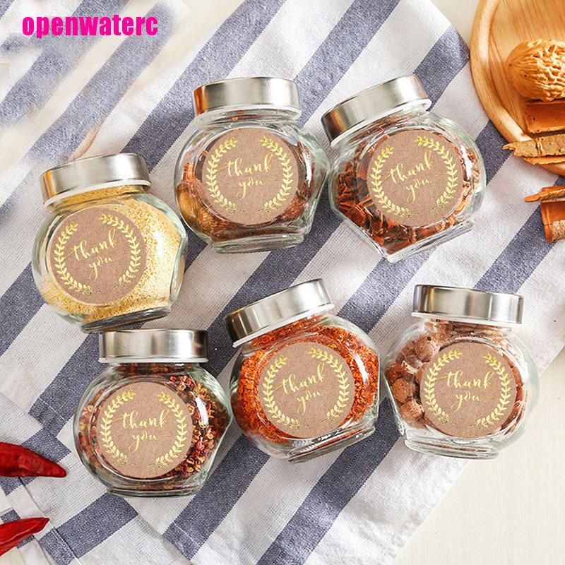 Cuộn 500 Miếng Dán Tròn Thank You for Your Order Trang Trí Đa Ứng Dụng