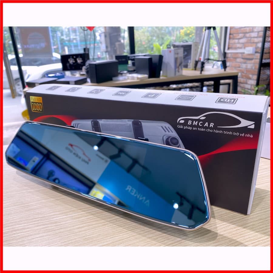 [TẶNG THẺ NHỚ 32g] Camera hành trình ô Tô Gương Chiếu Hậu BM999 PLUS Màn Hình Cảm Ứng 7 Inch, Camera Lùi Rõ Nét | BigBuy360 - bigbuy360.vn