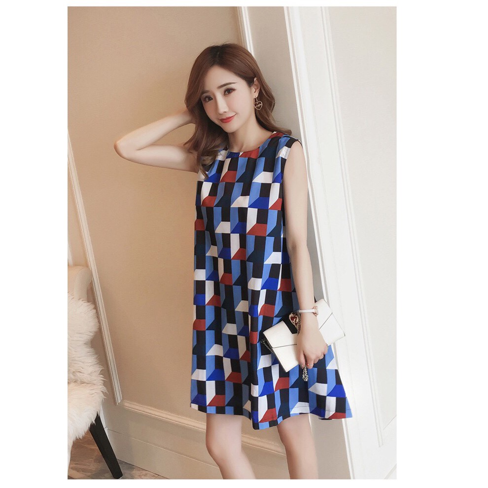 ĐẦM SUÔNG HOẠ TIẾT ĐA GIÁC | BigBuy360 - bigbuy360.vn