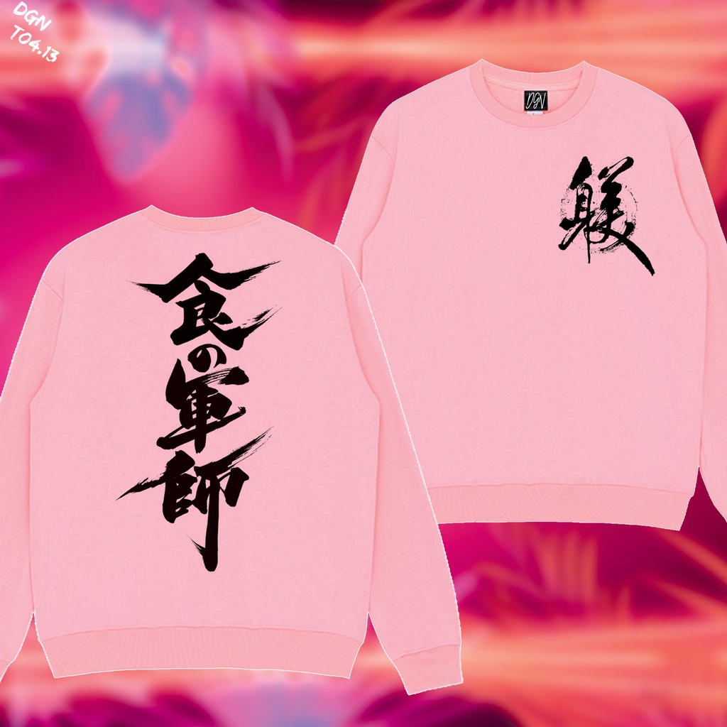 Sweater hồng chữ cổ NHẬT, TO4.13