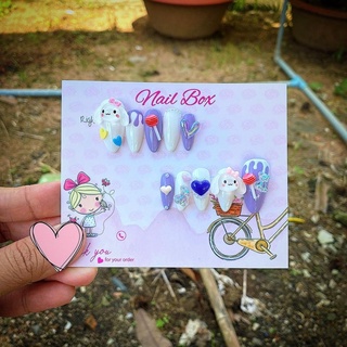 nail box thiết kế.móng úp .móng giả