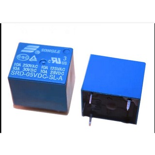Relay 5V10A 4 Chân SRD-05VDC-SL-A (combo 4 cái)