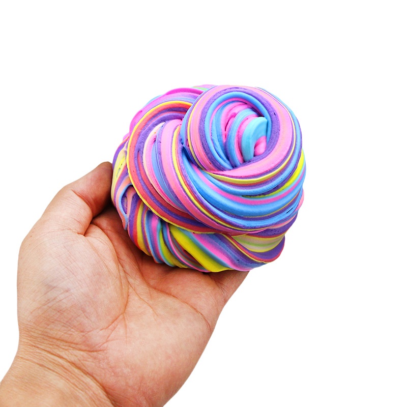 Đồ Chơi Chất Nhờn Ma Quái Slime Mềm Không Dính 9 Màu Sắc Tùy Chọn Cho Bé