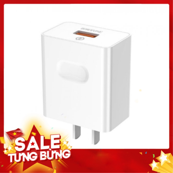 cốc sạc nhanh Borofone 25w - 5A chính hãng BH 6 tháng 1 đổi 1 - poogroup