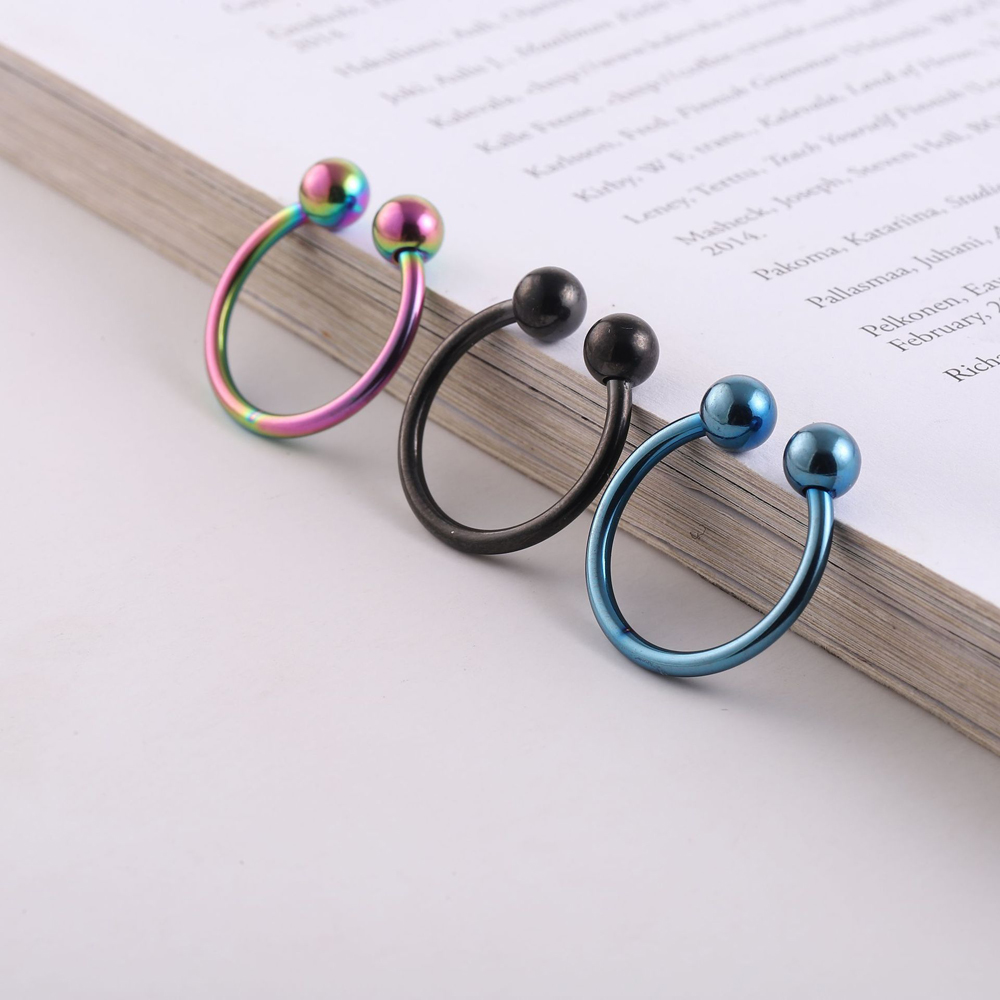 Nhẫn hở chất liệu thép không gỉ thời trang