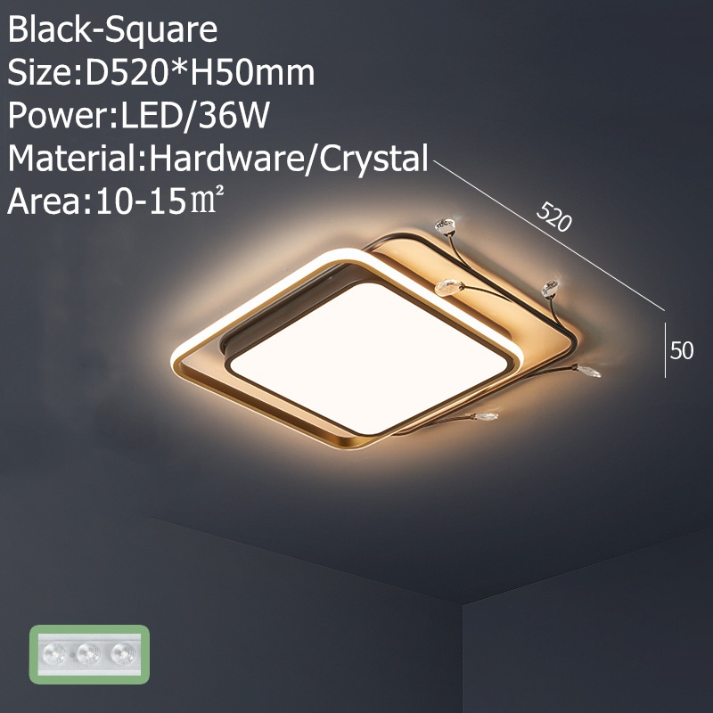 Đèn trần Trazos bóng LED chất liệu acrylic trang trí nhà cửa