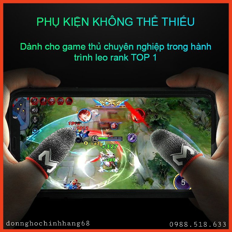 Bao Tay Chơi Game ff, Pubg, Liên Quân.... Găng tay chơi game Chống Mồ Hôi, Siêu Nhạy, Co Giãn Cực Tốt  Bằng Sợi Carbon