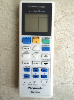 Remote máy lạnh panasonic inverter
