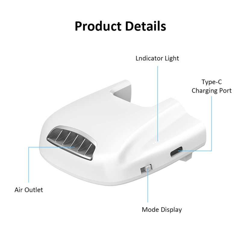 Quạt Làm Mát Thoáng Khí Cho Mặt Quest 2 VR