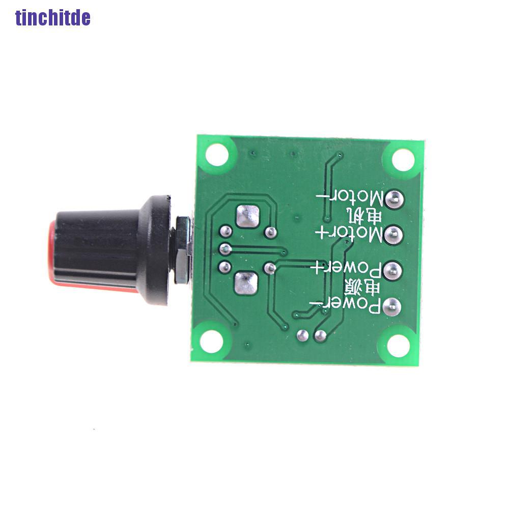 [Tinchitde] 1.8V 3V 5V 6V 12V 2A Low Voltage Motor Speed Controller Pwm 1803B M216 [Tin]