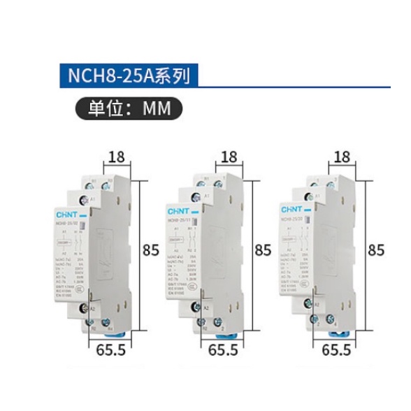 Khởi động từ 1 pha 220V CHINT 25A 40A 63A