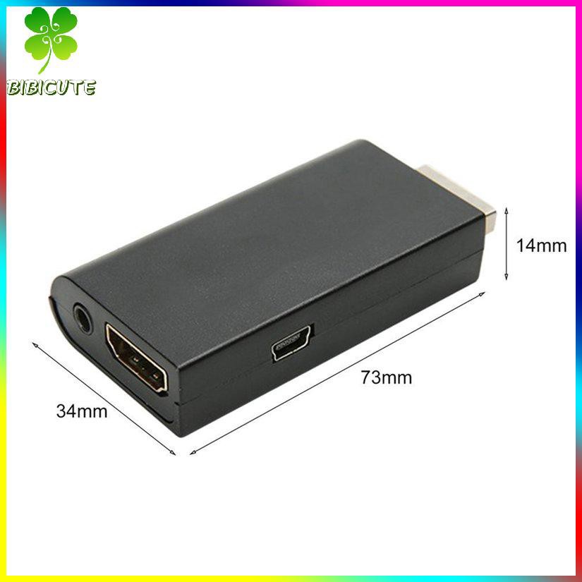 Bộ Chuyển Đổi Video Hdmi-Compatible Màu Đen Cho Ps2