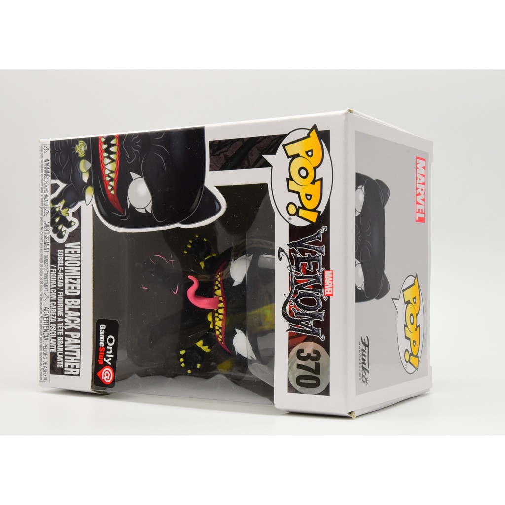 Mô hình nhân vật Funko Pop! Marvel Venom Venomized Black Panther GameStop Exclusive #370