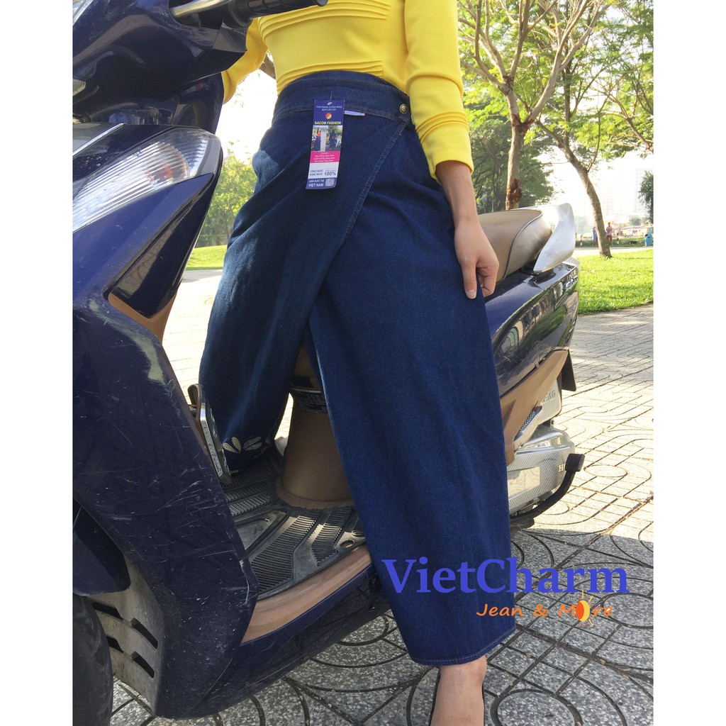 Quần Chống Nắng Jean thông minh tiện lợi vải dày