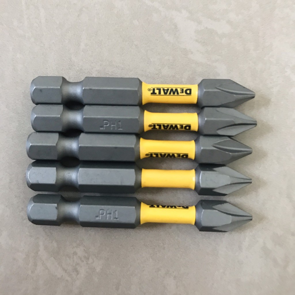 Bộ Mũi Vít DeWalt Chính Hãng USA 5 Mũi Ph1