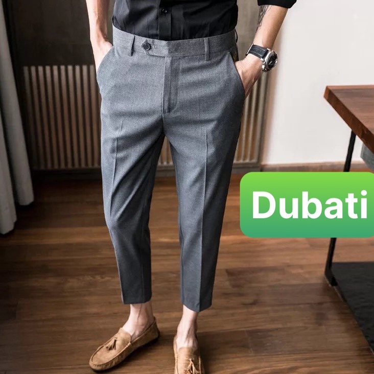 QUẦN NAM TÂY ÂU HÀN QUỐC ỐNG CÔN CAO CẤP 3 MÀU- DUBATI FASHION