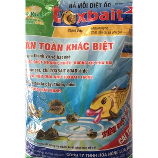 Thuốc bắt mồi diệt ốc   TOXBAIT 60B 1kg