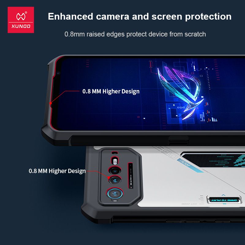 Ốp Lưng Xundd TPU Mặt Lưng Trong Asus Rog Phone 6 / 6 Pro / 6D / 6D ultimate / 6 Batman