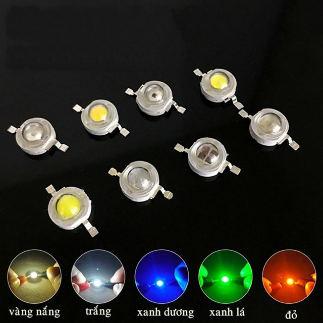 Đèn LED LUXEON CHIP EPISTAR 1W ĐỦ MÀU | BigBuy360 - bigbuy360.vn