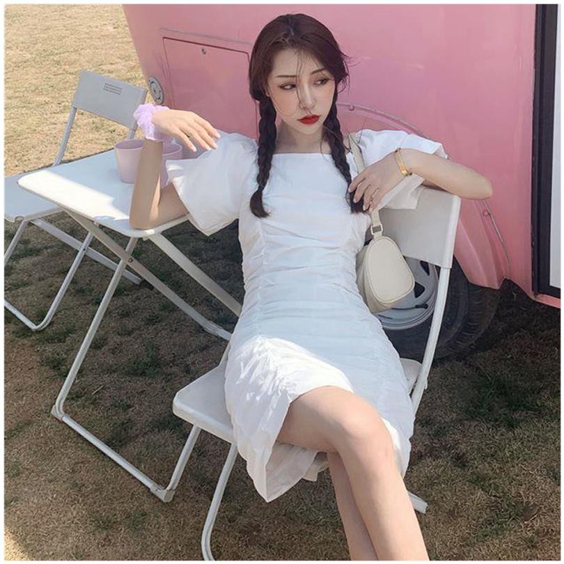 Đầm Nữ Cổ Vuông Ôm Body Thiết Kế Sang Chảnh Phù Hợp Dự Tiệc SIXTEEN. | BigBuy360 - bigbuy360.vn