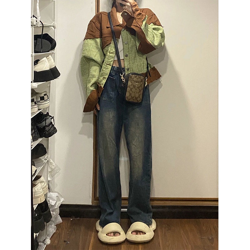 Áo Khoác denim Thời Trang Cá Tính Cho Nữ