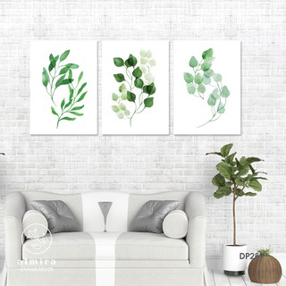 🐫 COMBO 🐫 tranh vải canvas Lá cây siêu hót - trang trí nội thất  - tặng đinh treo 3 chân