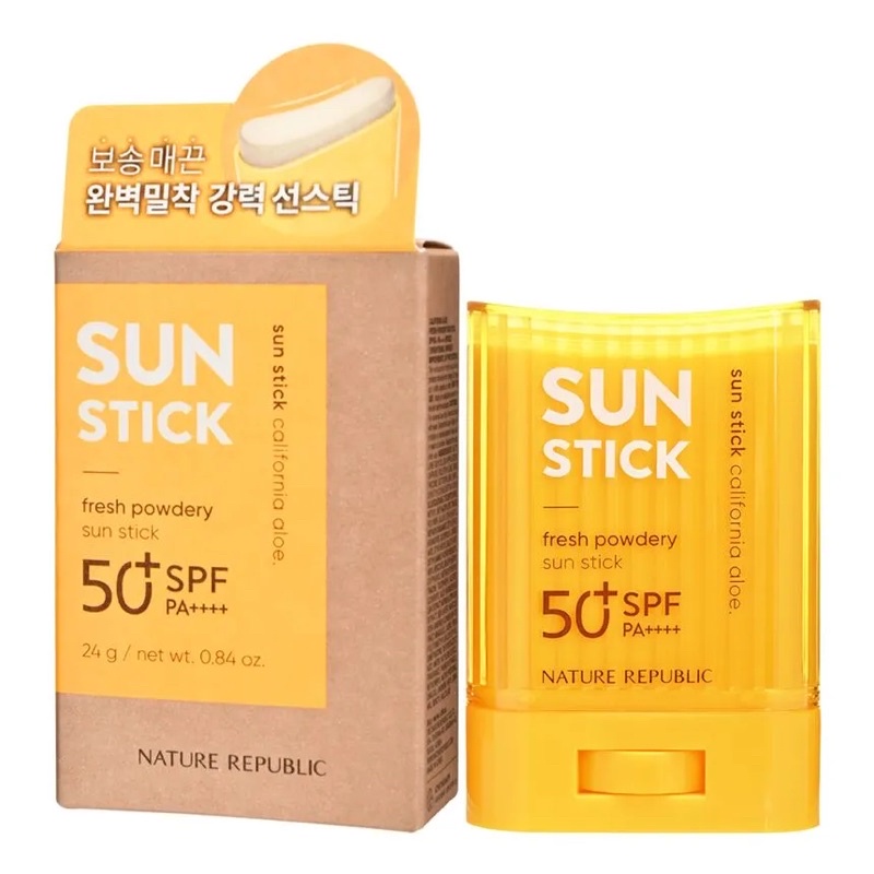 Kem chống nắng dạng thỏi Nature Republic California Aloe fresh powdery sun stick SPF50+ PA++++