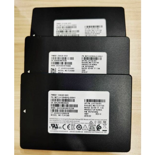 Ổ cứng SSD SamsungPM881 256Gb SATA 3