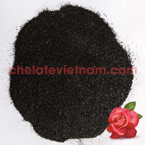 Hữu cơ Super Kali Humate 09F (Tan 100%) Acid humic: 70 - 75%, K2O: 10 - 12%, Fulvic 15 - 20% (gói 1kg)