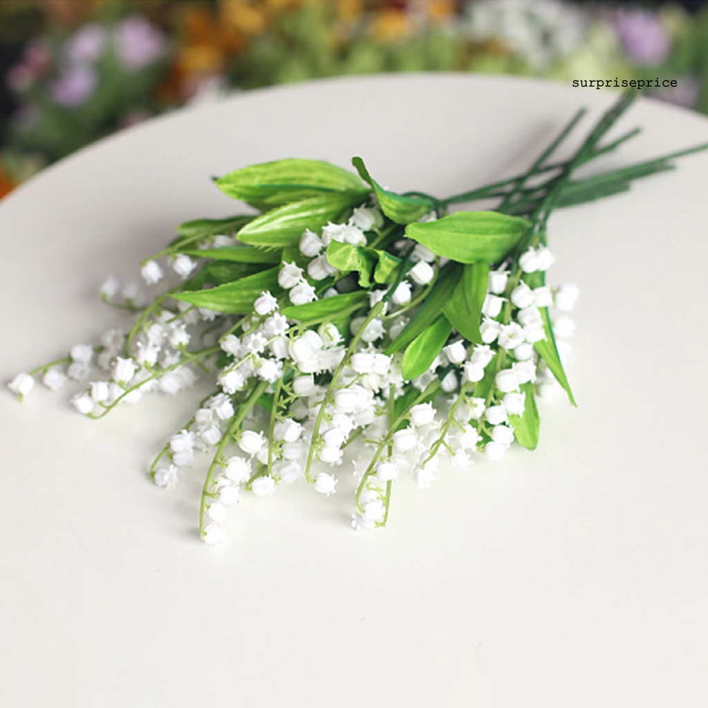 Hoa Lily nhân tạo sống động như thật trang trí nhà cửa/ tiệc cưới