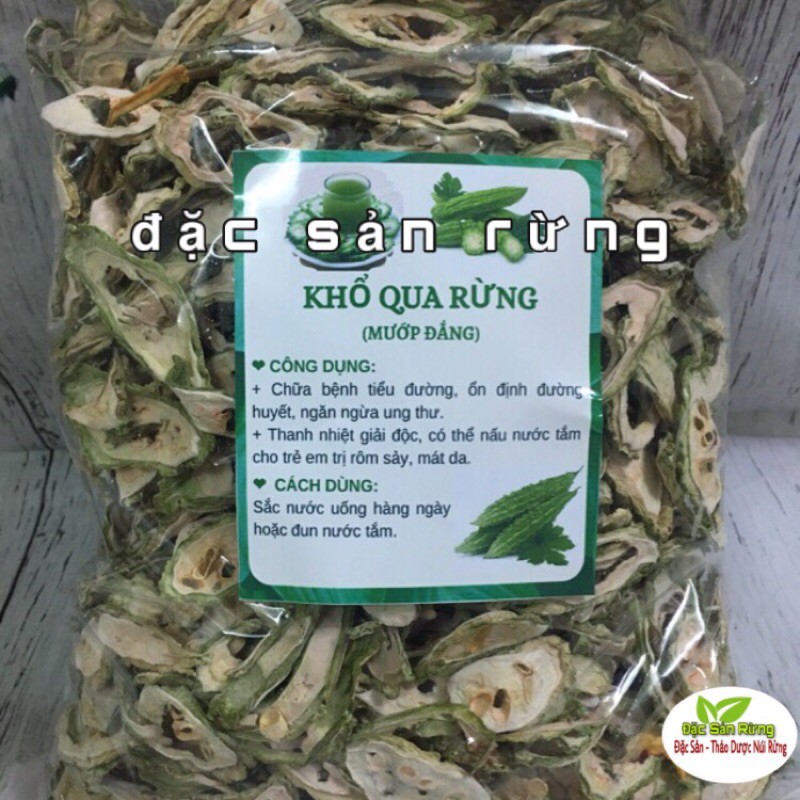 Khổ Qua rừng ( Mướp Đắng) Thái Lát Sấy Khô - Trọng Lượng 500g - 1 kg