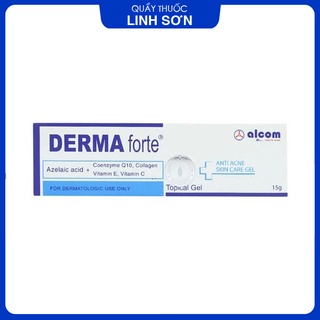 Gel ngừa hết mụn, giảm thâm Derma Forte 15g