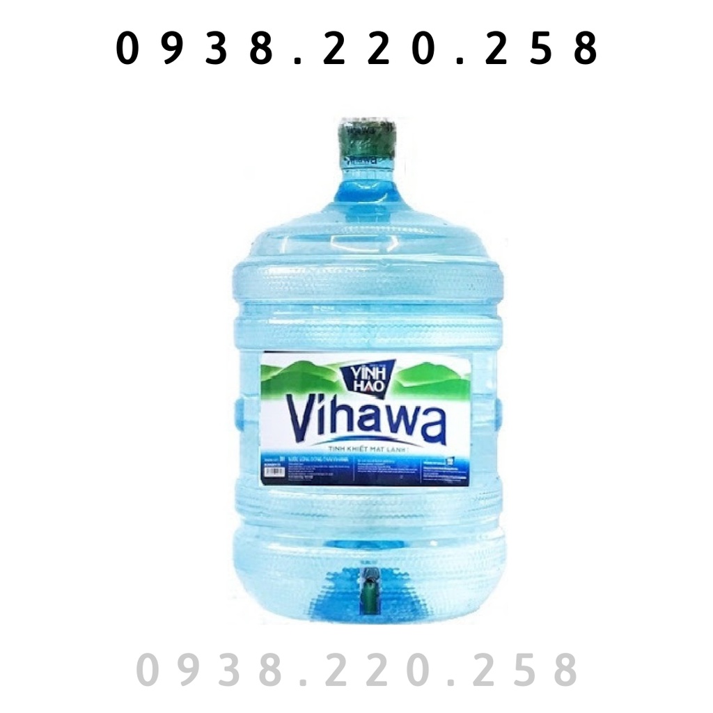 Nước Tinh Khiết Vihawa Bình 20L Bình Vòi + Vỏ Bình