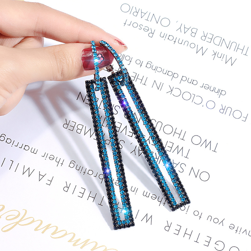 (Hàng Mới Về) Set 11 Bông Tai Dát Đá Thời Trang