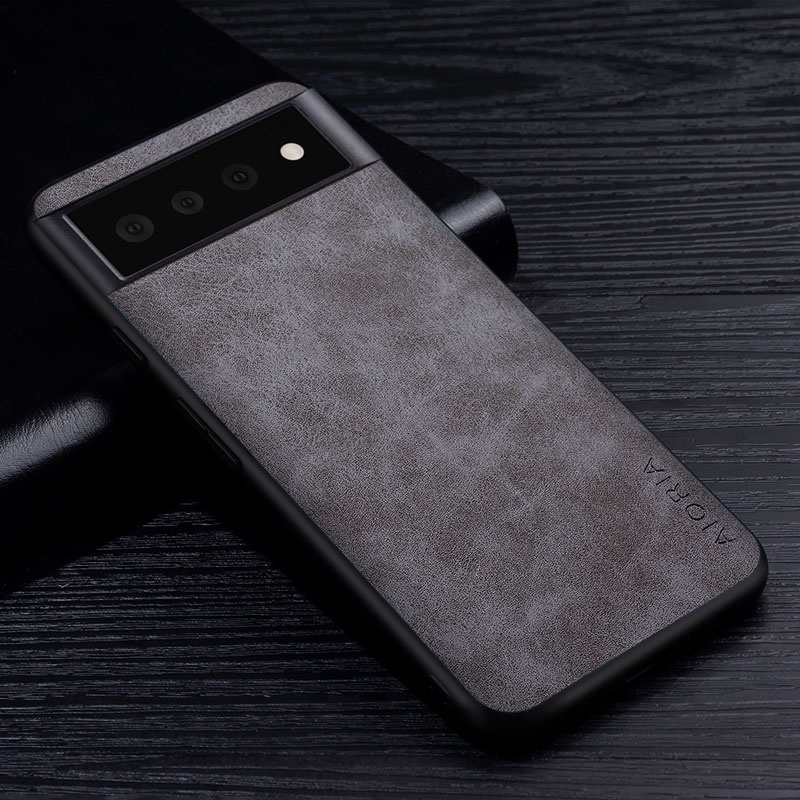 Bao Da Điện Thoại pu Màu Trơn Chống Trầy Xước Cho google pixel 6 pro xl google pixel 6 pro Ốp