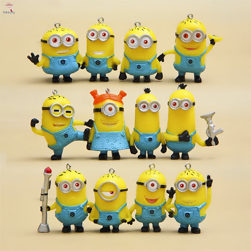 Set 12 Mô Hình Minion Đồ Chơi Đáng Yêu