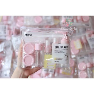 [ Giá gốc] Bộ chiết mỹ phẩm đi du lịch 6 món-Hàn Quốc [CÓ SẴN]