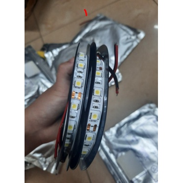 Đèn Led dây dán 5054,12V cuộn 5m siêu sáng,ánh sáng trắng,vàng trang trí trong nhà chất lượng cao siêu bền.