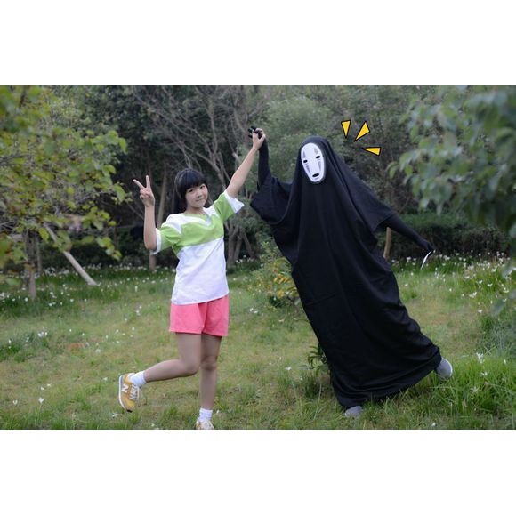 giá rẻ Full Set Vô Diện - Cosplay Vô Diện - set bộ hóa trang vô diện haloween mã VFDR54