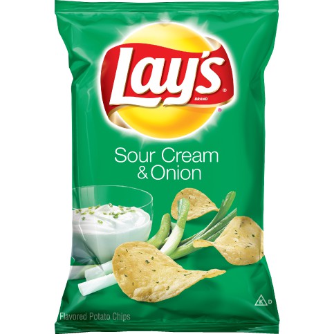 SNACK KHOAI TÂY CHIÊN VỊ KEM CHUA VÀ HÀNH FRITOLAY'S 184.2G (USA)