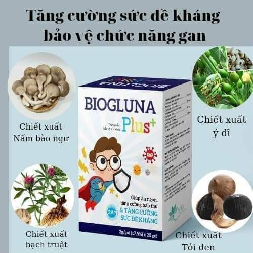 [Viện Hàn Lâm KHCN] CỐM BIOGLUNA PLUS+_ Tăng đề kháng, tăng cường chức năng gan, tiêu hóa khỏe