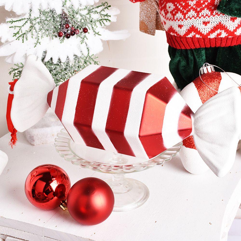 Conopery Trang trí giáng sinh 32cm xmas kẹo mía hoặc đỏ & trắng ngọt ngào