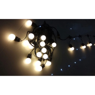 Dây đui đèn trang trí dây liền đui 5m 10 bóng và 10m20 bóng
