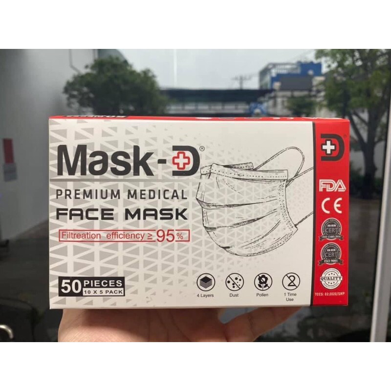 🌈 Khẩu Trang Y Tế 4 lớp Kháng Khuẩn MASK D, Bản Cao Cấp Kháng khuẩn hiệu quả | BigBuy360 - bigbuy360.vn