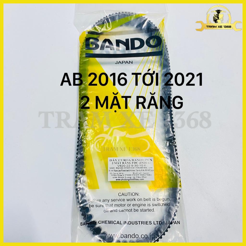 Dây Curoa Bando FDC Nhật Bản 2 Mặt Răng Dùng Cho AB 125 150 PCX Vairo SH Mode Lead 125 (FDC Japan và FDC India)