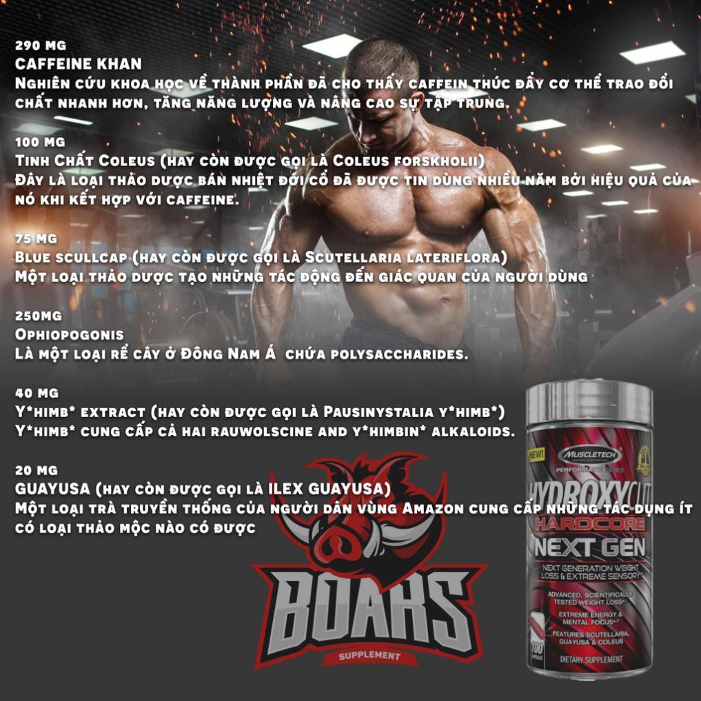 ĐỐT MỠ HYDROXYCUT NEXTGEN. - GIẢM MỠ MẠNH MẼ | BigBuy360 - bigbuy360.vn