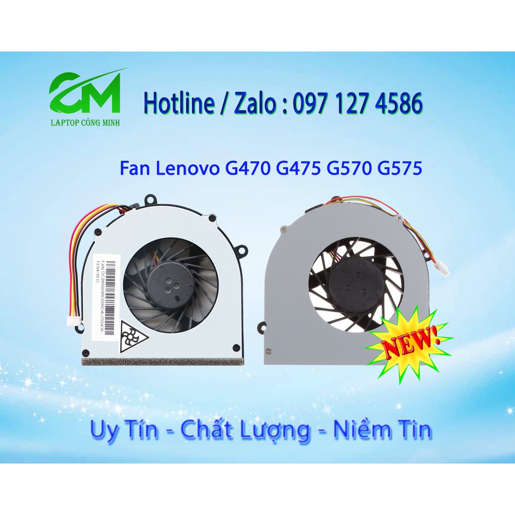 Fan Quạt Tản Nhiệt Cpu  Lenovo G470 G470A G470H G475 G570 G575 NEW