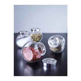 Set 4 lọ thuỷ tinh đựng gia vị IKEA