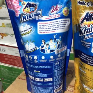 Nước giặt khử mùi Attack 1.2kg